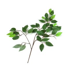 Τεχνητό Φυτό Καφέ Κλαδάκι με Τριγωνικά Μικρά Φύλλα 60cm OEM 50935 – Πράσινο - Sfyri.gr - Ηλεκτρονικό Πολυκατάστημα