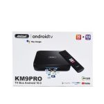 TV Box Android TV 4K HDR 2+16G Chrome Cast Andowl KM9PRO – Μαύρο - Sfyri.gr - Ηλεκτρονικό Πολυκατάστημα