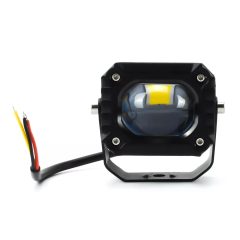 LED Προβολάκι 30W 10-60V Κίτρινου-Λευκού Φωτισμού Αδιάβροχο IP67 360º OEM 30047 – Μαύρο - Sfyri.gr - Ηλεκτρονικό Πολυκατάστημα