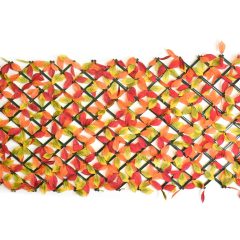 Τεχνητός Φράχτης Επεκτεινόμενος με Κόκκινα, Πορτοκαλί, Κίτρινα Φύλλα 190x90cm OEM - Sfyri.gr - Ηλεκτρονικό Πολυκατάστημα