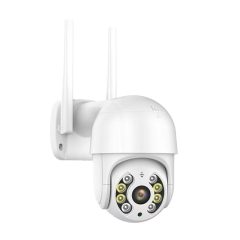 Ασύρματη IP Κάμερα Ασφαλείας LED PTZ WiFi/Ethernet 1080p Jortan JT-8176QJ – Λευκό - Sfyri.gr - Ηλεκτρονικό Πολυκατάστημα
