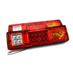 Σετ 2τμχ Συνδιαστικό LED Σήμανσης και Ανακλαστικό για Φορτηγάκια & Ρυμουλκά 12V OEM – Μαύρο - Sfyri.gr - Ηλεκτρονικό Πολυκατάστημα