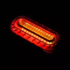 Σετ 2τμχ Φλας LED Μοτοσυκλέτας 12V 10mm με Διπλό Φωτισμό OEM SY-MTZXD0120 – Κόκκινο, Πορτοκαλί - Sfyri.gr - Ηλεκτρονικό Πολυκατάστημα