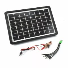 Πολυχρηστικό Ηλιακό Πάνελ Φόρτισης 20W 2000mAh & Φωτιστικό LED GDSUPER GD-120S – Μαύρο - Sfyri.gr - Ηλεκτρονικό Πολυκατάστημα