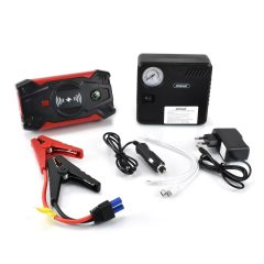 Εκκινητής Μπαταρίας 26000mAh 600A με Φακό, USB & Ασύρματη Φόρτιση Κινητού Andowl Q-X7 – Κόκκινο - Sfyri.gr - Ηλεκτρονικό Πολυκατάστημα