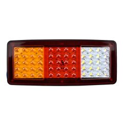 Συνδιαστικό LED Φαναρι Σήμανσης Stop, Φλας και Όπισθεν για Φορτηγά & Ρυμουλκά 24V 2 τμχ OEM W-24360 – Μαύρο - Sfyri.gr - Ηλεκτρονικό Πολυκατάστημα