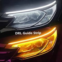 LED Universal Φώτα Ημέρας και δυναμικά-βηματικά Φλάς για Φανάρια αυτοκινήτων 45cm Star DRL-Dynamic TC29 - Sfyri.gr - Ηλεκτρονικό Πολυκατάστημα