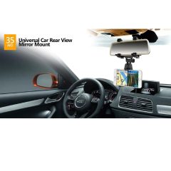 Βάση Στήριξης Κινητού για τον Καθρέπτη του Αυτοκινήτου b4 - Sfyri.gr - Ηλεκτρονικό Πολυκατάστημα