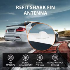 Κεραία οροφής ραδιοφώνου αυτοκινήτου Shark Μαύρη 12V καρχαρίας - Sfyri.gr - Ηλεκτρονικό Πολυκατάστημα