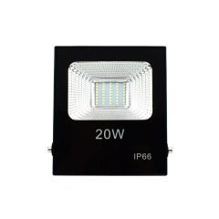 Προβολέας Flood Light LED SMD 20W AC85 – 265V IP66 Λευκού Φωτισμού LYLU LY-20W – Μαύρο - Sfyri.gr - Ηλεκτρονικό Πολυκατάστημα