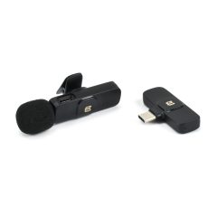 Ασύρματο Mini Μικρόφωνο Κινητού USB Type-C Puluz PU3082B – Μαύρο - Sfyri.gr - Ηλεκτρονικό Πολυκατάστημα