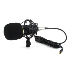 Επαγγελματικό Μικρόφωνο Ηχογράφισης – Live Ραδιοφωνικής Εκπομπής OEM – Μαύρο, Χρυσό - Sfyri.gr - Ηλεκτρονικό Πολυκατάστημα